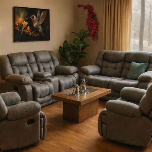 Sala Africa Moderna 321 Premium 1 Reclinable
