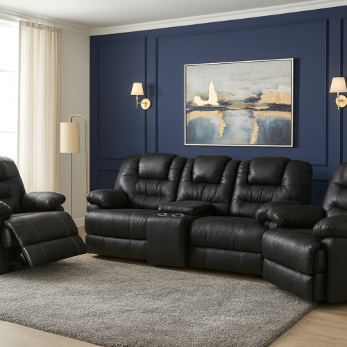 Sala Hermes 3 2 1 Con Sillon Reclinable