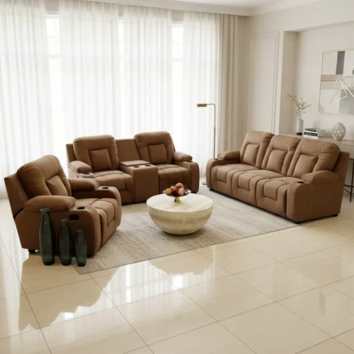 Sala Moderna Malibú Con Sillon Reclinable