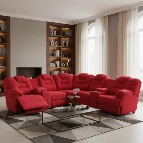 Sala Modular Hermes Lite Con Portavasos