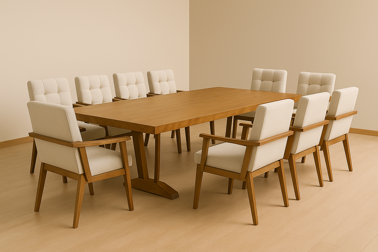 Comedor de Parota 10 Sillas