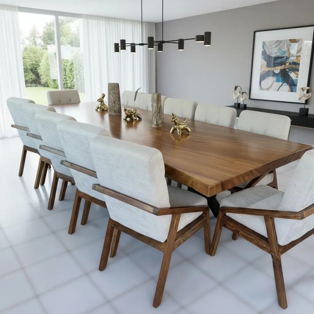 Comedor de Parota 12 Sillas