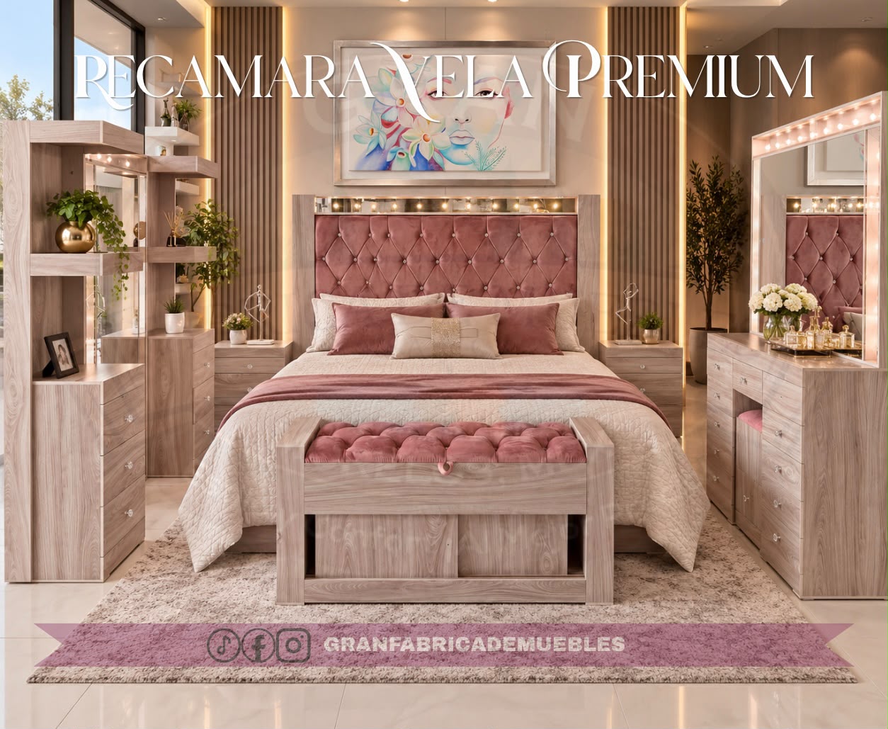 Recámara Vela Premium Marrón