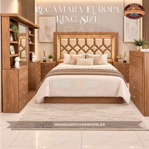 Recámara Europa Nogal
