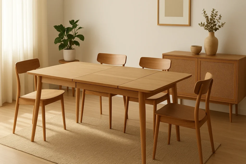 Qué tipo de comedor elegir según tu espacio